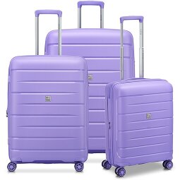 MODO by Roncato Starlight 3.0 4 kółka Zestaw walizek 3-części z plisą rozprężną  Model 7