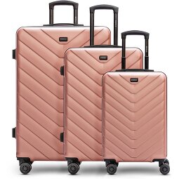 Redolz Essentials 07 3-SET 4 kółka Zestaw walizek 3-części  Model 3