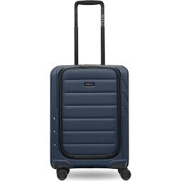 Redolz Essentials 17 4-kołowy wózek kabinowy 55 cm z miękką kieszenią na laptopa  Model 2