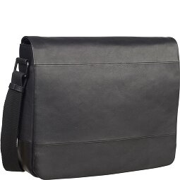 Leonhard Heyden Hamburg Messenger Leather 38 cm Laptop Compartment  Model 2