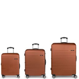 Gabol Escape 4 kółka Zestaw walizek 3-części z plisą rozprężną  Model 3