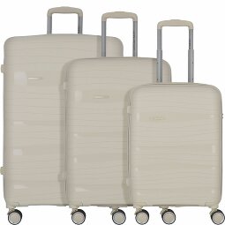 Worldpack Miami 4 kółka Zestaw walizek 3-części  Model 3