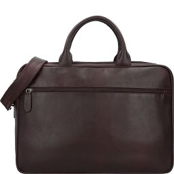 Dermata Teczka skórzana 40 cm przegroda na laptopa  Model 1