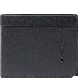 Piquadro Russel Portfel Ochrona RFID Skórzany 10.5 cm  Model 1