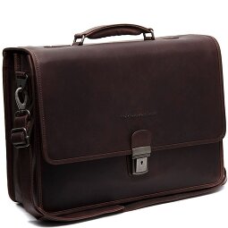 The Chesterfield Brand Glenwood Briefcase Messenger Skórzany 42 cm Komora na laptopa  Model 2