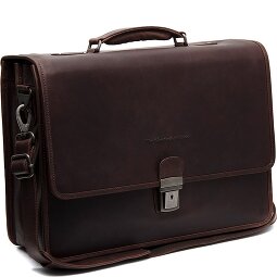 The Chesterfield Brand Glenwood Briefcase Messenger Skórzany 42 cm Komora na laptopa  Model 2