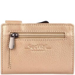SecWal Portfel na karty kredytowe RFID skórzany 9,5 cm  Model 2