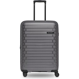 Pactastic Collection 04 THE MEDIUM + 4 kółka Walizka M 66 cm z plisą rozprężną  Model 1