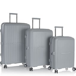 Heys AirLite 4 kółka Zestaw walizek 3-części z plisą rozprężną  Model 4