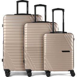 Cocoono Larnaka 4 kółka Zestaw walizek 3-części z plisą rozprężną  Model 1
