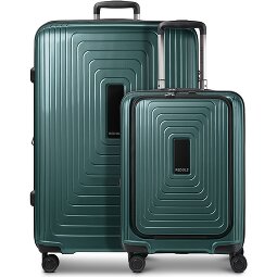 Redolz Essentials 14 zestaw walizek na 4 kółkach 2 szt. przegroda na laptopa z elastycznym zagięciem  Model 5