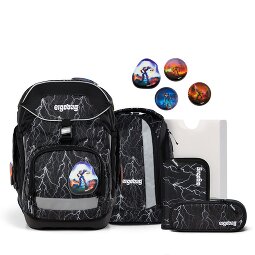 Ergobag Zestaw tornistrów 6 szt. z zestawem rzepów  Model 12