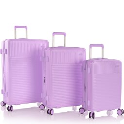 Heys Pastel 4 kółka Zestaw walizek 3-części z plisą rozprężną  Model 3