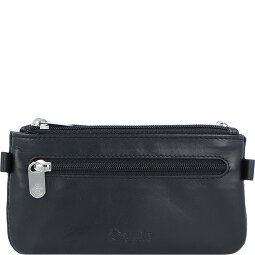 Esquire Nowe jedwabne etui na klucze skórzane 13 cm  Model 2