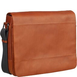 Leonhard Heyden Hamburg Messenger Leather 32 cm Laptop Compartment  Model 1