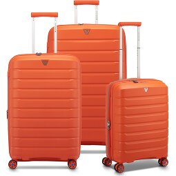 Roncato B-Flying Move 4 kółka Zestaw walizek 3-części z plisą rozprężną  Model 13