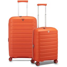 Roncato B-Flying 4 kółka Zestaw walizek 2-części z plisą rozprężną  Model 3