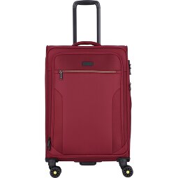 d&n Travel Line 9704 4 kółka Walizka M 68 cm z plisą rozprężną  Model 1