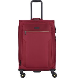 d&n Travel Line 9704 4 kółka Walizka M 68 cm z plisą rozprężną  Model 3
