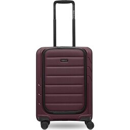 Redolz Essentials 17 4-kołowy wózek kabinowy 55 cm z miękką kieszenią na laptopa  Model 3