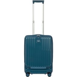 Bric's Positano 4 kółka Walizka kabinowy 55 cm z plisą rozprężną  Model 2