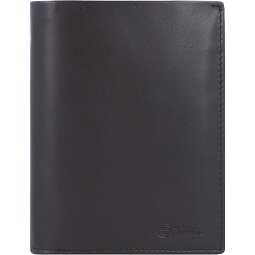 Esquire Nowy jedwabno-skórzany portfel 9 cm  Model 1