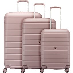 Roncato Relife 4 kółka Zestaw walizek 3-części z plisą rozprężną  Model 3