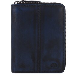 Greenburry Destressed Portfel Ochrona RFID Skórzany 13 cm  Model 3
