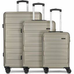 Worldpack New York 2.0 4 kółka Zestaw walizek 3-części  Model 3