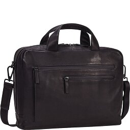 Leonhard Heyden Haga Teczka skórzana 40 cm Komora na laptopa  Model 3