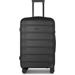 d&n South Dakota 4 kółka Walizka M 66 cm z plisą rozprężną  Model 1