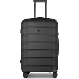 d&n South Dakota 4 kółka Walizka M 66 cm z plisą rozprężną  Model 1