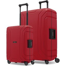 Redolz Zestaw walizek Essentials 15 na 4 kółkach 2 szt. z trzypunktowym mocowaniem  Model 1