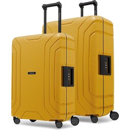 Redolz Zestaw walizek Essentials 15 z 4 kółkami, rozmiary M i L, z zamkiem trzypunktowym  Model 3