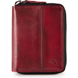Greenburry Destressed Portfel Ochrona RFID Skórzany 10.5 cm  Model 1