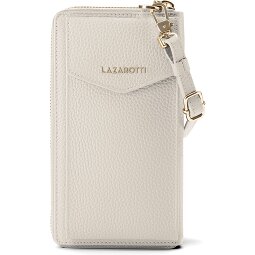Lazarotti Portfel z skóry typu „zip-around” z Bolonii z Etui na telefon komórkowy, 19 cm  Model 4