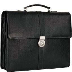 Leonhard Heyden Bergamo Teczka skórzana 40 cm Komora na laptopa  Model 2