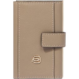 Piquadro Circle Etui na karty kredytowe Ochrona RFID Skórzany 6.5 cm  Model 2