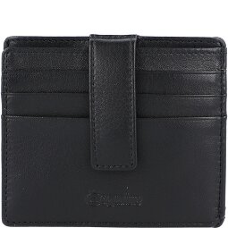 Esquire Skórzane etui na karty kredytowe Oslo RFID 9,5 cm  Model 2