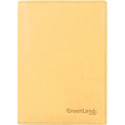 Greenland Nature Miękkie kolorowe etui na paszporty RFID Leather 12 cm  Model 6