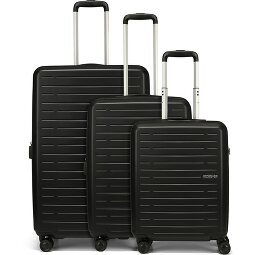 American Tourister Aerojoy 4 kółka Zestaw walizek 3-części z plisą rozprężną  Model 1