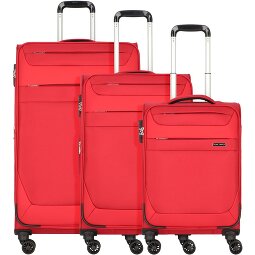 Worldpack Dublin 4 kółka Zestaw walizek 3-części z plisą rozprężną  Model 2