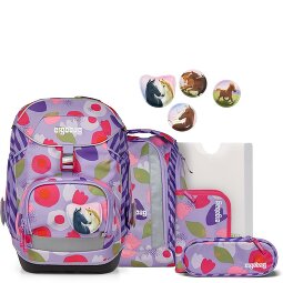 Ergobag Zestaw tornistrów 6 szt. z zestawem rzepów  Model 5