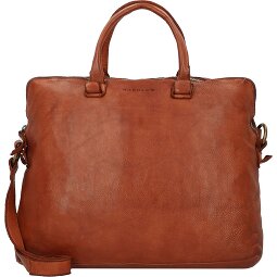 Harold's Skórzana torba Submarine 38 cm z przegrodą na laptopa  Model 2