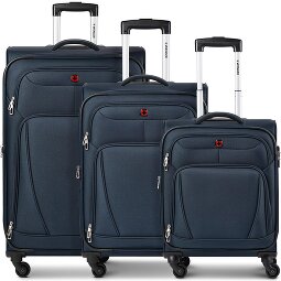 Wenger Beaumont 4 kółka Zestaw walizek 3-części z plisą rozprężną  Model 2