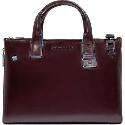 Piquadro Blue Square Shopper Bag Skórzany 38 cm Komora na laptopa z plisą rozprężną  Model 3