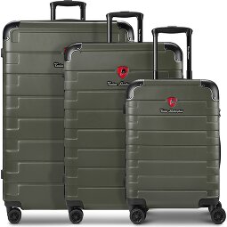 Tonino Lamborghini Walizka  Milano 3-SET z elastycznym składaniem i walizką XL  Model 3