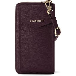 Lazarotti Skórzane etui na telefon komórkowy Bologna z zamkiem błyskawicznym 19 cm  Model 2