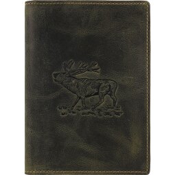 Greenburry Vintage Etui na dowód osobisty Skórzany 9.5 cm  Model 1