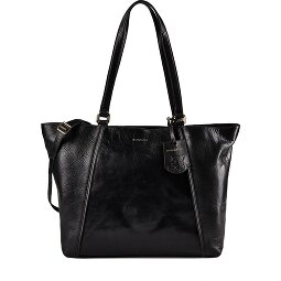Burkely Fine Florence Shopper Bag Skórzany 37 cm Komora na laptopa  Model 1